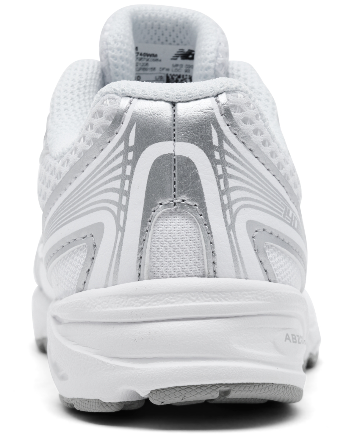 New Balance Toddler Kids 740 Stretch Lace Casual Sneakers From Finish Line In White
