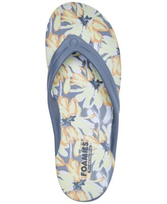 Women's Foamies: Bay Breeze - Island Kiss Flip Flop Thong Sandals from Finish Line