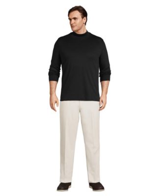 Big & Tall Cotton Supima Mock Turtleneck