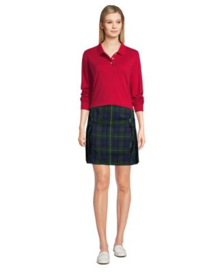 Women's Long Sleeve Interlock Polo Shirt