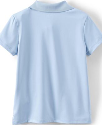 Girls Short Sleeve Feminine Fit Rapid Dry Polo Shirt