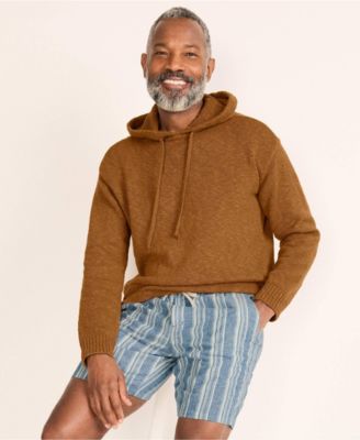 Men's Textural Slub Hoodie Sweater