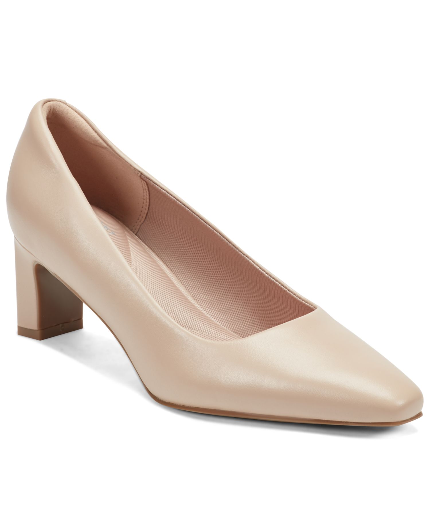 Women's Merida Total Motion Leather Block Heel Pumps
