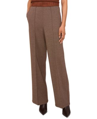 Women's Pintuck-Front High-Rise Pants