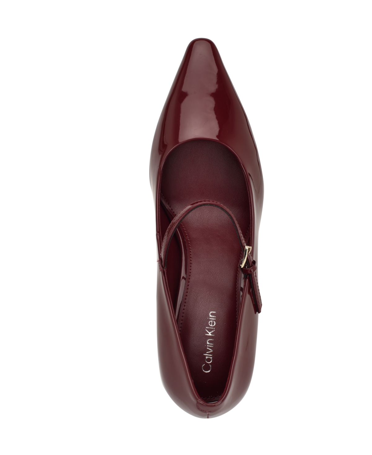Calvin Klein Women's Naprina Block Heel Mary Jane Pumps In Red