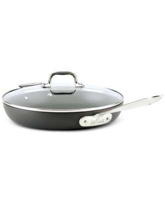 All-Clad Hard Anodized 12" Fry with Lid