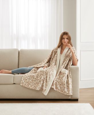 Cozy Plush Printed Wrap, 50" x 70", Exclusively at Macy’s