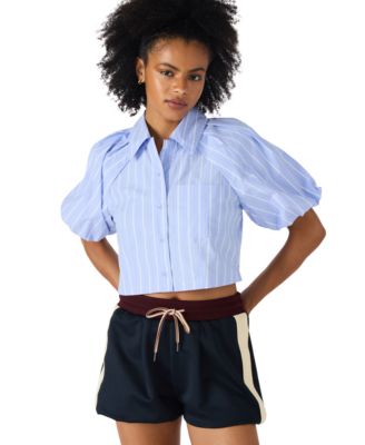 Women's Reece Collar Short Sleeve Top