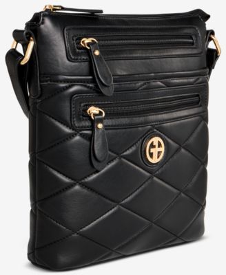 Small Quilted North South Crossbody, Exclusively at Macy's 
