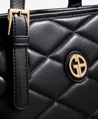 Large Quilted Tulip Tote, Exclusively at Macy's 