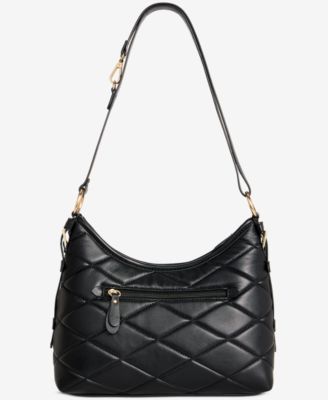 Small Quilted Soft Shoulder Crossbody, Exclusively at Macy's 