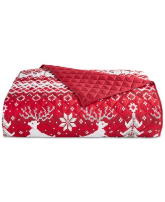 Fair Isle 4-Pc. Quilt Bag Set, King, Exclusively for Macy's