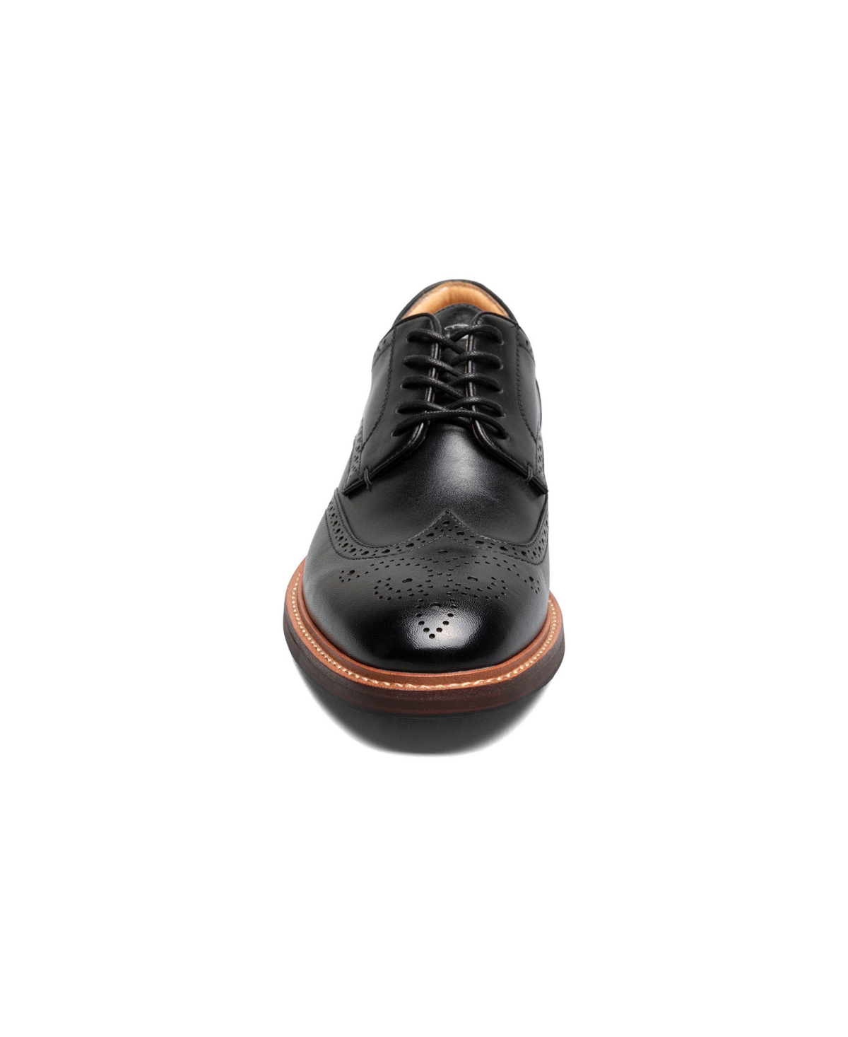 Florsheim Anthem Wingtip Blucher In Black