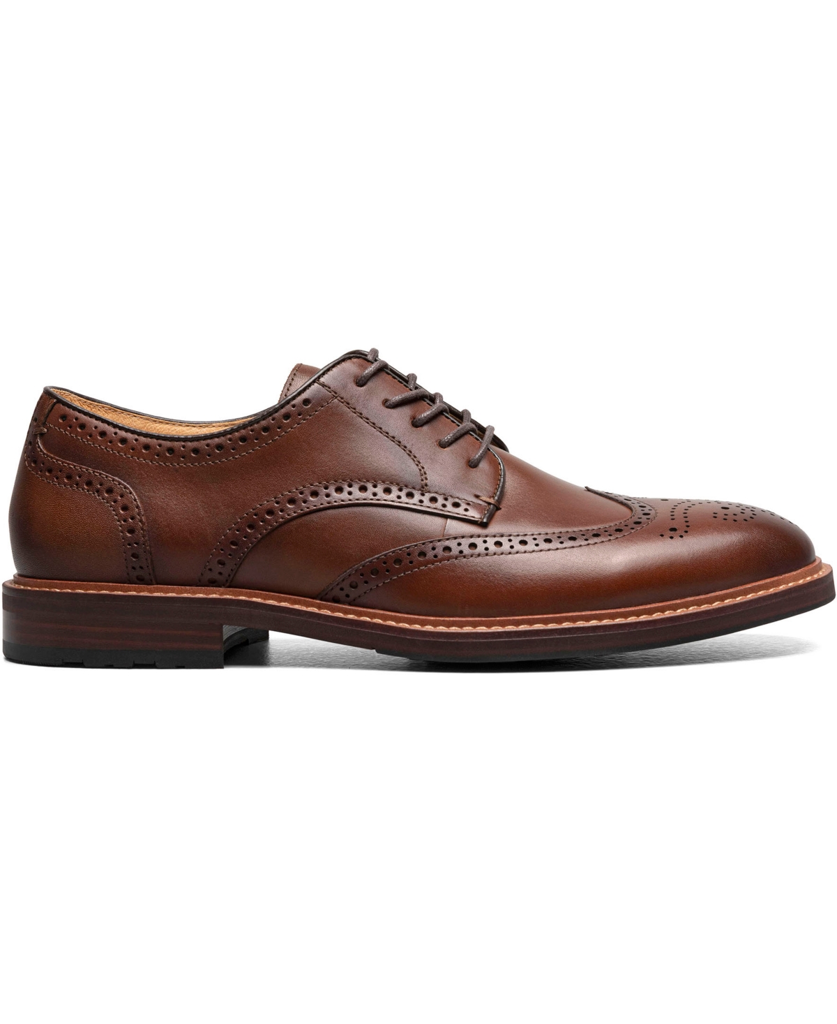 Florsheim Anthem Wingtip Blucher In Brown