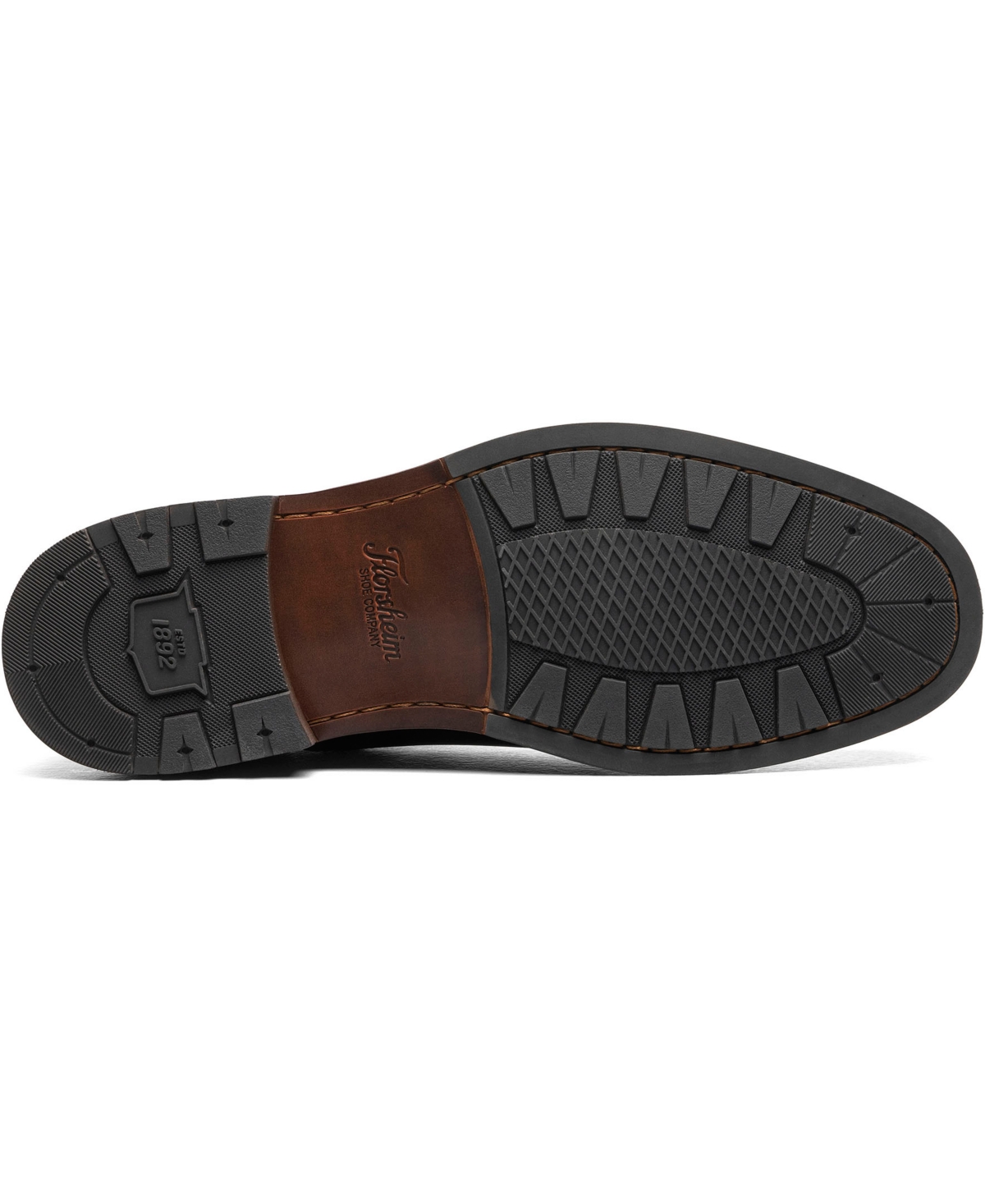 Florsheim Anthem Plain Toe Chelsea Boot In Brown