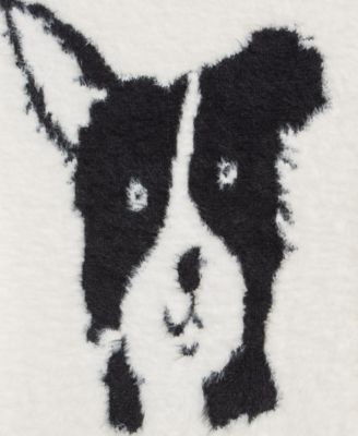 Women's Eyelash Dog Crewneck Sweater, Macy's Exclusive