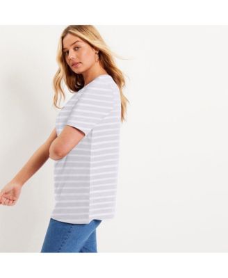 Women's June + Vie Short-Sleeve Crewneck One + Only Tee