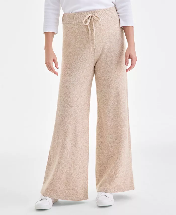 Women's Luxsoft Drawstring Sweater Pants - thumbnail 2