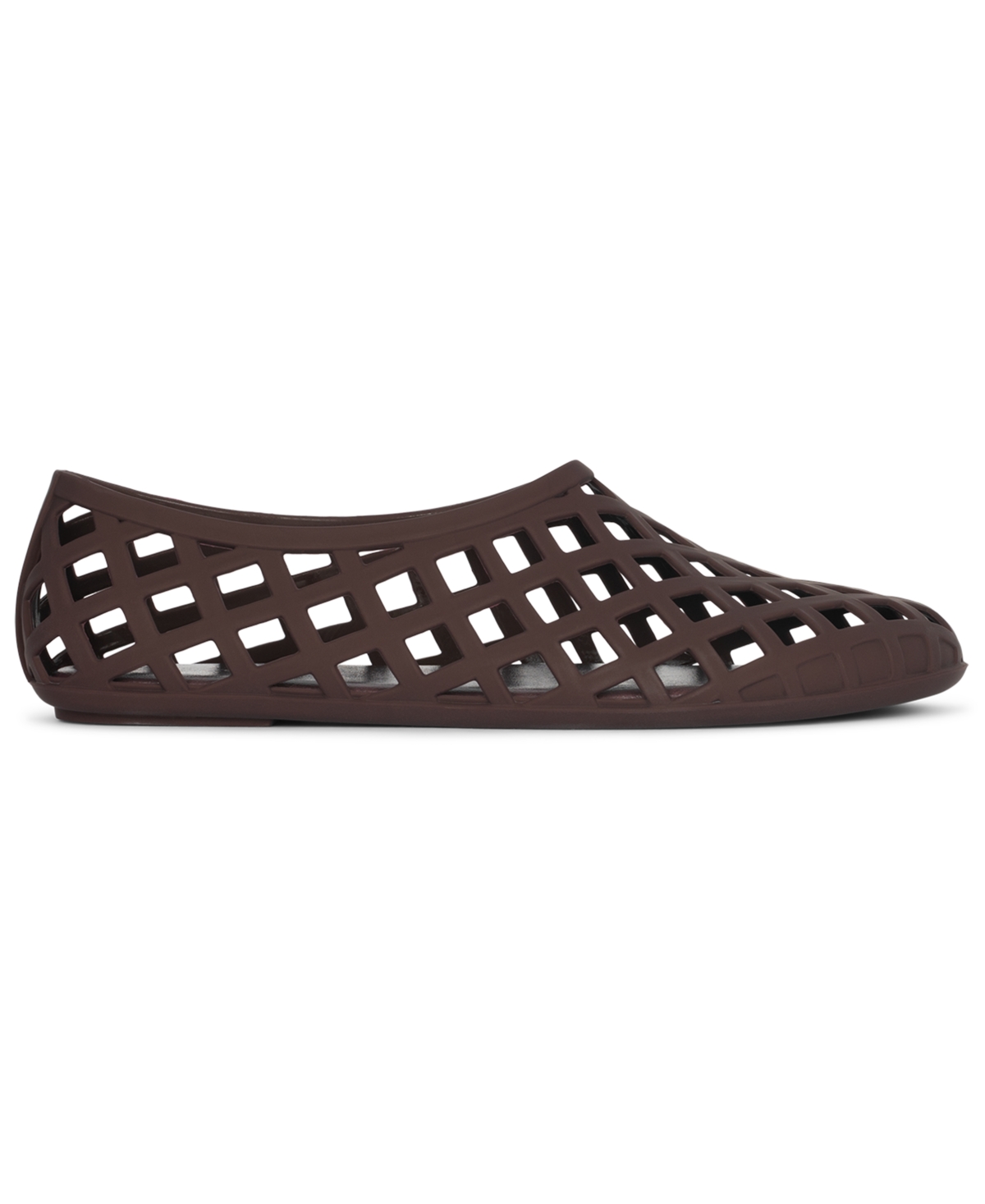 Jeffrey Campbell Women's Jellz Caged Ballet Jelly Flats In Animal Print