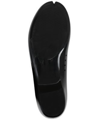 Women's Fixed Split-Toe Jelly Flats