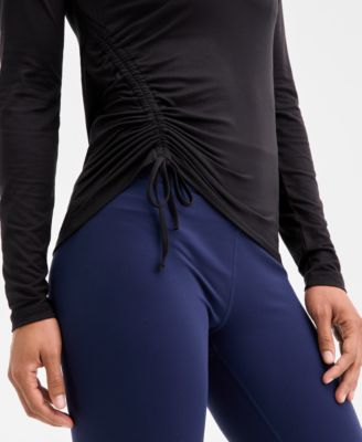 Women's Relaxed Side-Ruched Top, Macy's Exclusive 