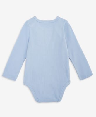 Baby Boys Little Dude Long-Sleeve Bodysuit, Macy's Exclusive