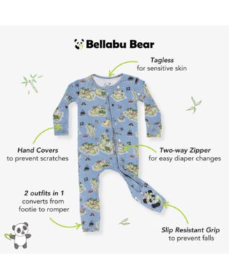 Baby Boys or Baby Girls Pirate Cove Convertible Footie