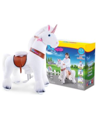 Ride-on Unicorn White Model U Size 4 for 4-7 Years