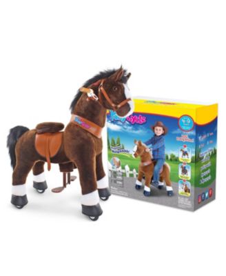 Ride-on Horse Chocolate Model U Size 4 for 4-7 Years