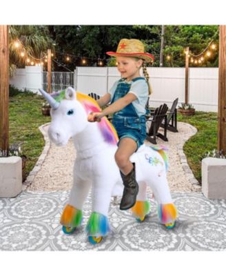 Ride-on Unicorn Rainbow Model X Size 3 for 3-4 Years
