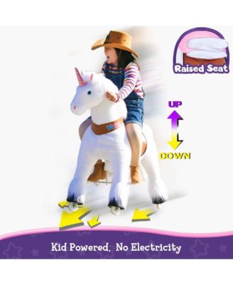 Ride-on Unicorn White Model U Size 5 for Age 7-12
