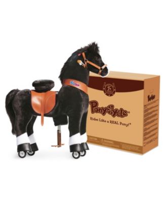 Ride-on Horse Black Model U Size 5 for Age 7-12