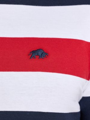 Men's Contrast Chest Stripe T-Shirt