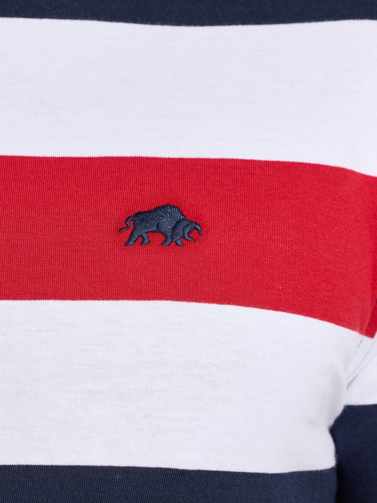 Men's Contrast Chest Stripe T-Shirt