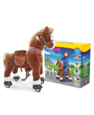 Ride-on Horse Brown Model U Size 4 for 4-7 Years