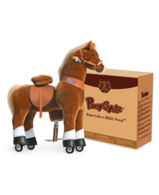 Ride-on Horse Brown Model U Size 5 for Age 7-12