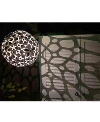 18" Solar - Peace - Black