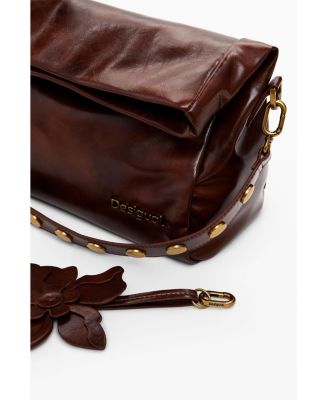 Women's Medium shiny floral bag