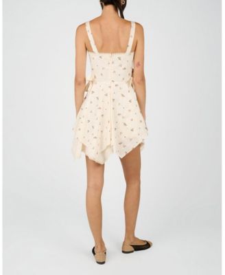 Women's Handkerchief Mini Dress