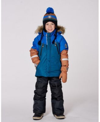 Boy Two-Piece Play Snowsuit Black - Child
