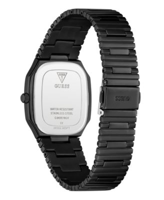 Men's Black Date Watch, 35mm
