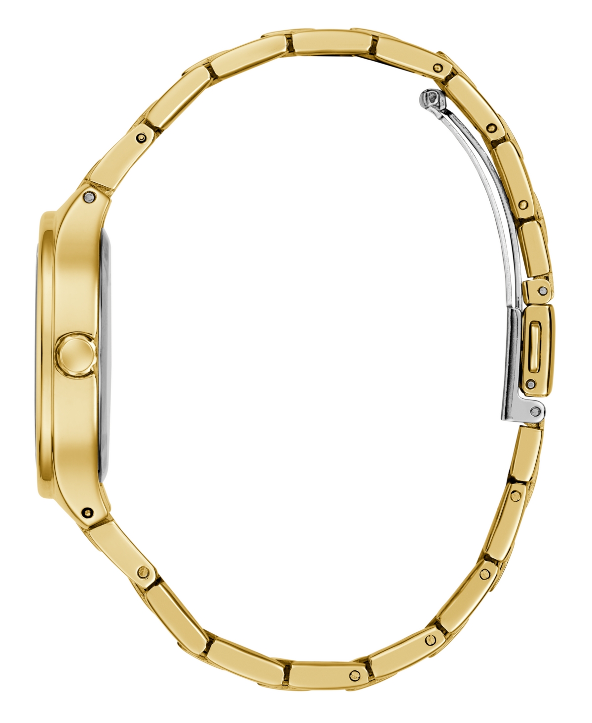 Guess Women's Gold Tone Analog Watch, 32mm In Gold