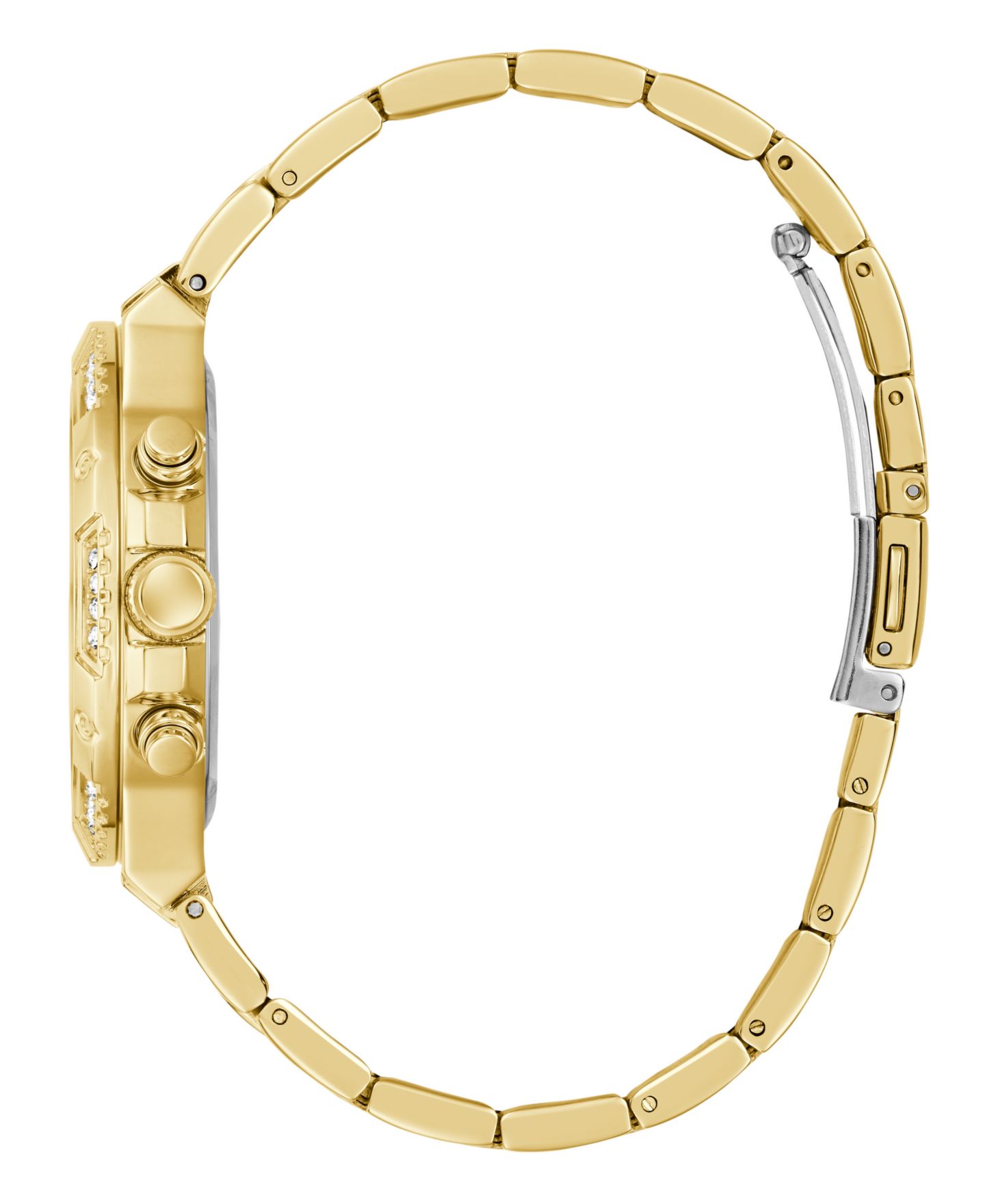 Женские часы GUESS Gold Tone Multi-function Watch, 38mm — фото 5
