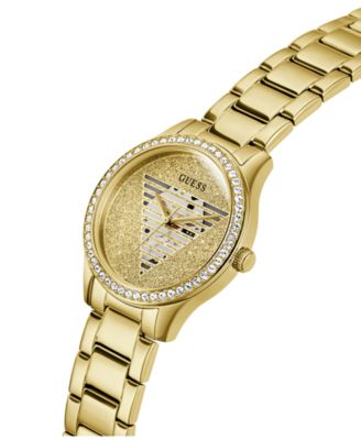 Women's Analog Gold-Tone Stainless Steel Watch 38mm