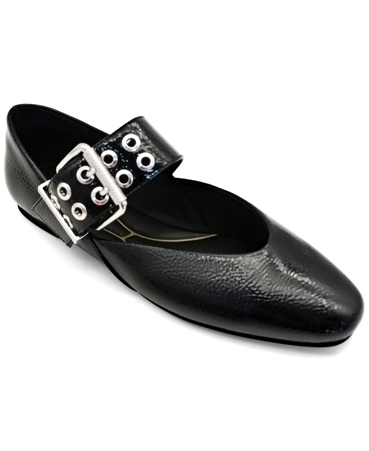 Kenneth Cole New York Women's Marcella Mary Jane Ballet Flats In Black