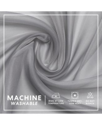 Ultra Luxurious Elegant Sheer Grommet Single Curtain Panel