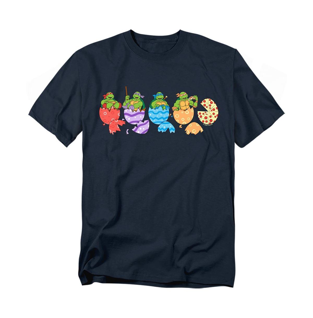 Men's Teenage Mutant Ninja Turtles Easter Line Up T-Shirt - Navy