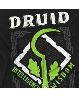 Men's Dungeons Dragons Druid Intelligence Wisdom T-Shirt
