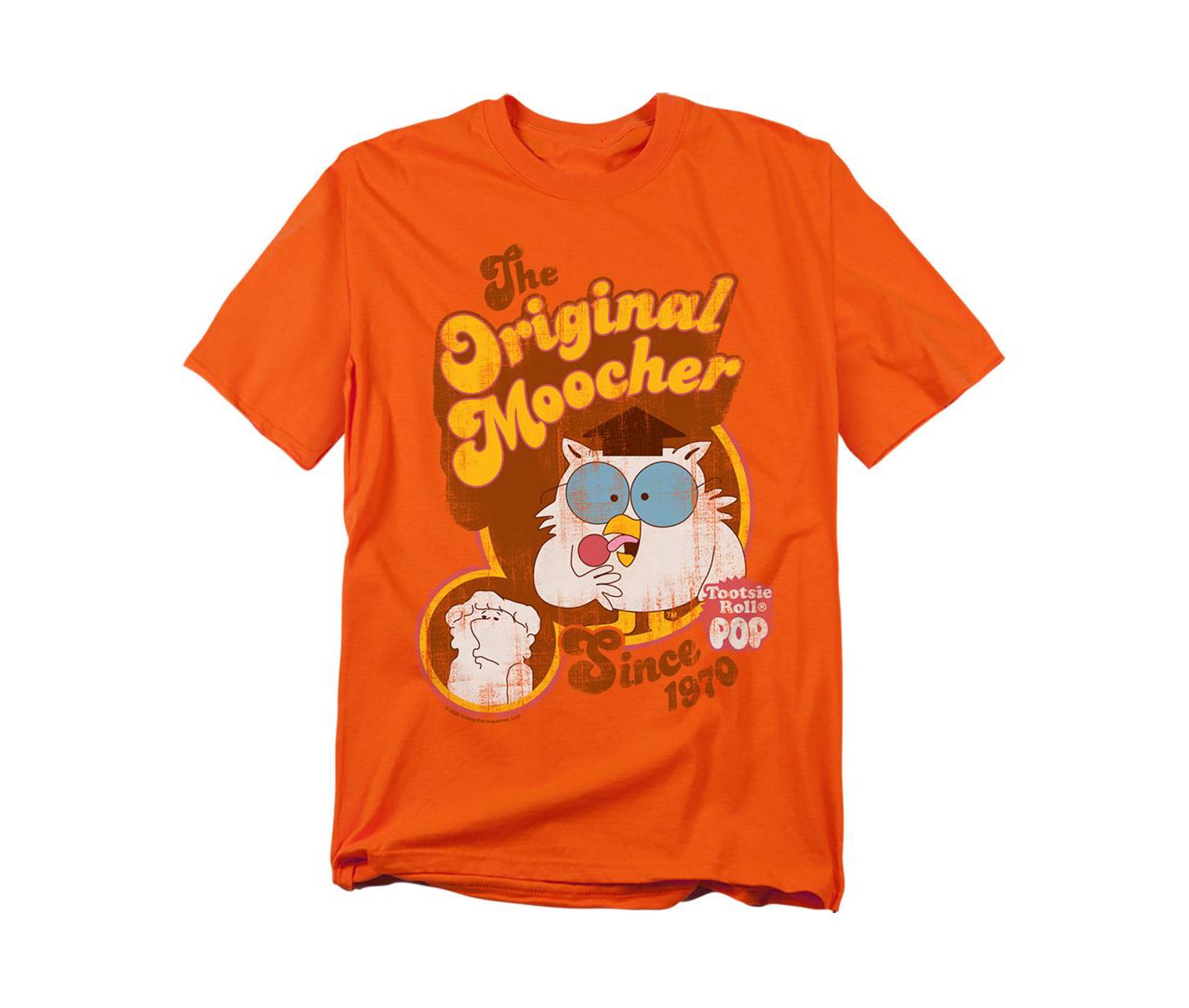 Мужская футболка Tootsie Roll Big & Tall Original Moocher, цвет: Оранжевый — фото 1