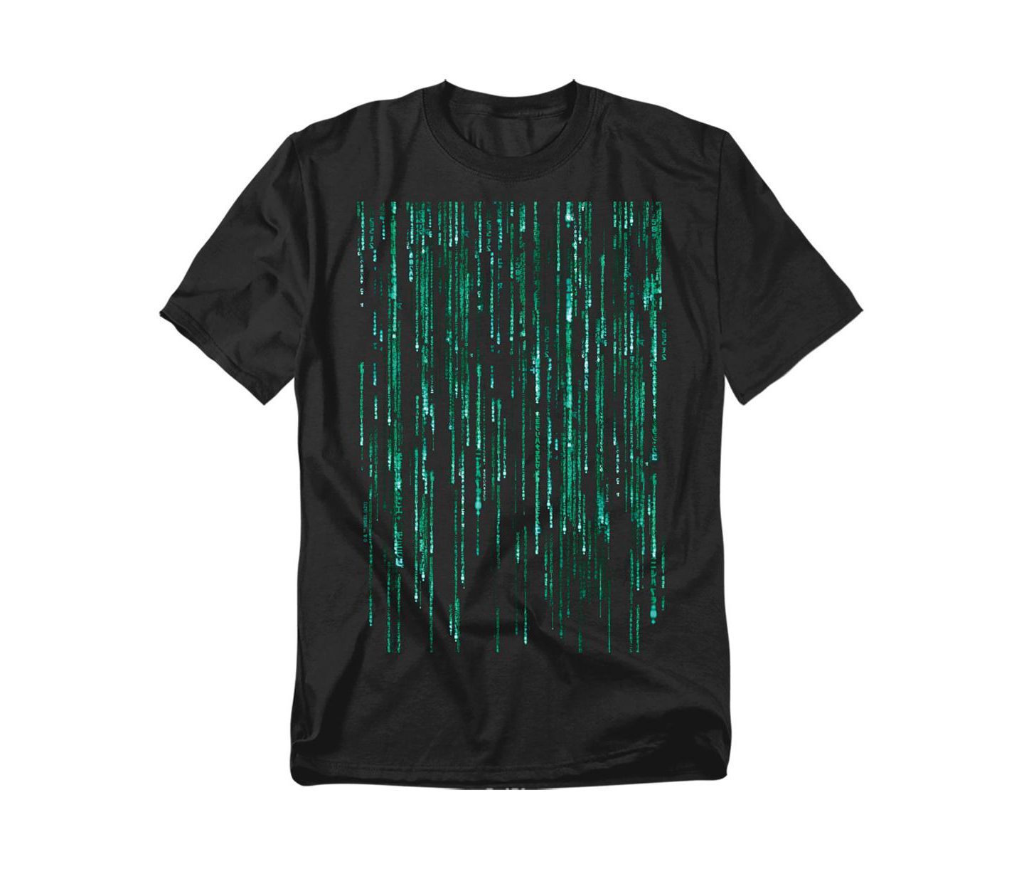 Мужская футболка Matrix Big & Tall The Code Logo, цвет: Чёрный — фото 1